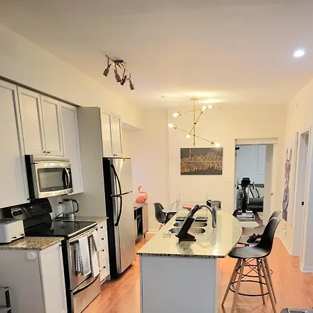 Stylish 2Br Townhouse With Patio Apartment